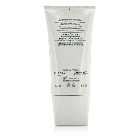 chanel brightening tri-phase makeup remover package|chanel makeup remover.